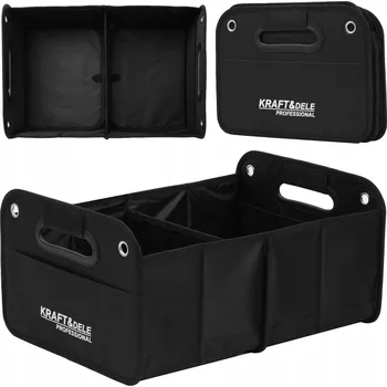 Organizér do auta SKLÁDACÍ ORGANIZÉR DO AUTA 48x33x23cm, 2 PŘIHRÁDKY