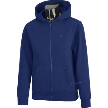 Dámská mikina 4F DÁMSKÁ BAVLNĚNÁ MIKINA NA ZIP S KAPUCÍ / vel M