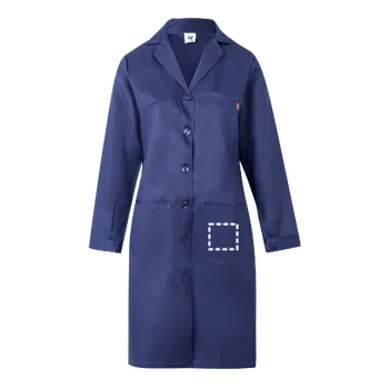 Gastro oděv VL RAMA. Keprová halena s dlouhým rukávem (175 g/m²), z bavlněného kepru (35 %) a polyesteru (65 %) Transfer (4, 100 x 90) 450 pravá dolní kapsa 1