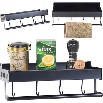 police KUCHYŇSKÁ ZÁVĚSNÁ POLICE NA ZEĎ ORGANIZÉR