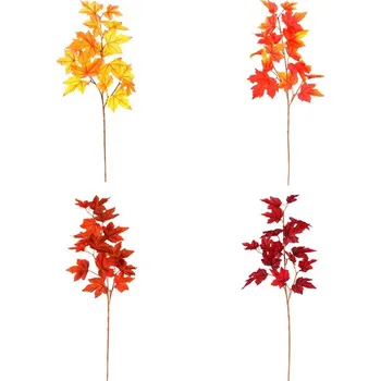 umělá květina Javor - umělá větev, mix 4 barev, cena za 1 ks Barva: Oranžová