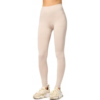 Dámské legíny Merry Style KLASICKÉ DLOUHÉ DÁMSKÉ LEGÍNY z viskózy MS10-143 Béžové XS