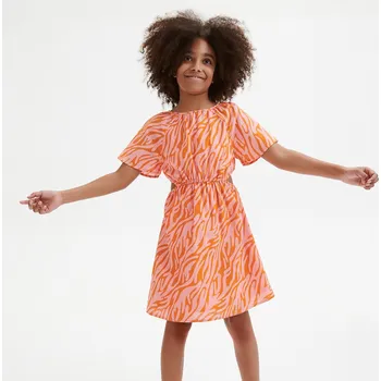 Dívčí šaty Reserved - Šaty s průstřihy - růžová - 3366S-30X - 3366S-30X-164