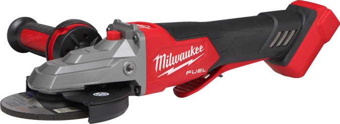 Aku úhlová bruska plochá 125mm 18V, bez aku a nabíječky, HD Box, MILWAUKEE 4933478439