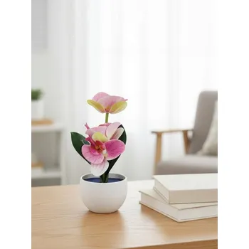 umělá květina Sinsay - Dekorativní rostlina v květináči – orchidej - sytě růžová - 655HI-42X - 655HI-42X-ONE