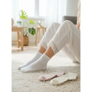 Pánské ponožky Sinsay - Sada krátkých žebrovaných ponožek s volánkem 3 pack - vícebarevná - 591JQ-MLC - 591JQ-MLC-36H