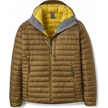 Moto oblečení Péřová bunda Rab Microlight Alpine Jacket - oak L