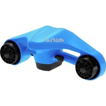 Elektromobilita ASIWO Ponorný vodní skútr – Dvoumotorový skútr pro potápění a plavání – MANTA MODRÁ