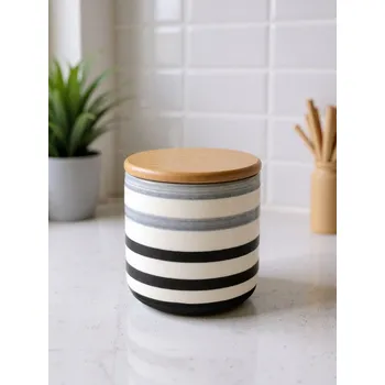 Dóza na potraviny Sinsay - Nádoba na potraviny s víkem - černá - 097GL-99X - 097GL-99X-ONE