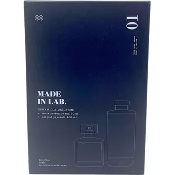 Kosmetická sada Made In Lab. ”01” Sada pro muže EDP 50ml + sprchový gel 400ml