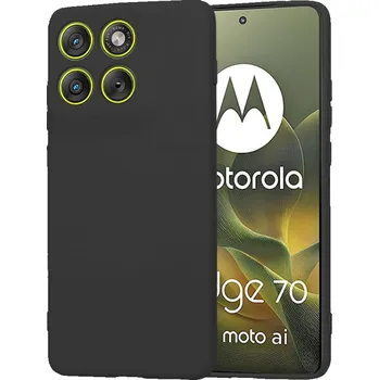Pouzdro na mobilní telefon Techsuit - SoftFlex - Motorola Edge 70 - černá