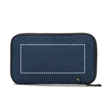 Newcastle BAG. Organizační taška z recyklovaného polyesteru vysoké hustoty 600D s prostornou hlavní přihrádkou na technické příslušenství 60 Střed, 180 x 80 Transfer, 1 barva