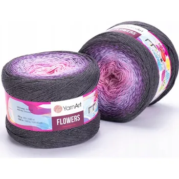 Příze Vlna YarnArt Flowers vícebarevná 1000 m 250 g