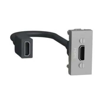 vypínač SCHNEIDER ELECTRIC Konektor Unica NU343030 HDMI 1m alu NU343030