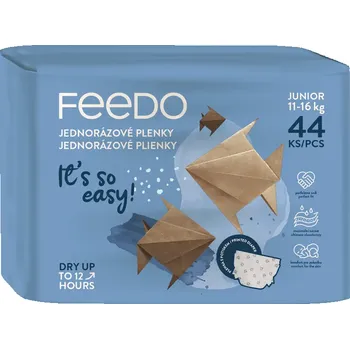 Plena FEEDO Pleny jednorázové JUNIOR (od 11 do 16 kg), 44 ks