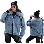DStreet dámská džínová bunda bez kapuce TY4755 velikost M