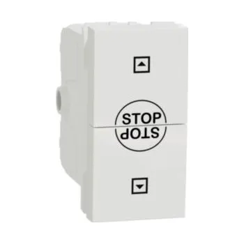 vypínač SCHNEIDER ELECTRIC Spínač Unica žaluziový 2P 10A 1m bílý NU310918SC