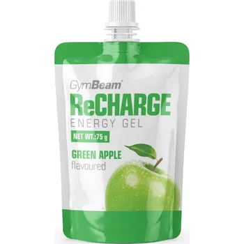 Sportovní výživa GymBeam ReCharge Gel 75 g zelené jablko