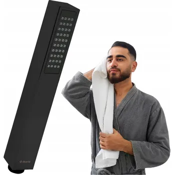 Sprchová hlavice Deante Anemon černá