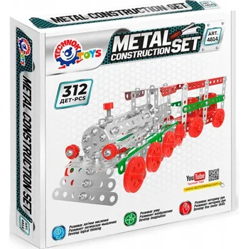 ostatní stavebnice Kovové stavebnice Stavebnice 312 dílů Technok
