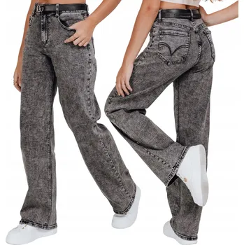 Dámské džíny DStreet UY2747 dámské džíny rovného střihu, velikost M