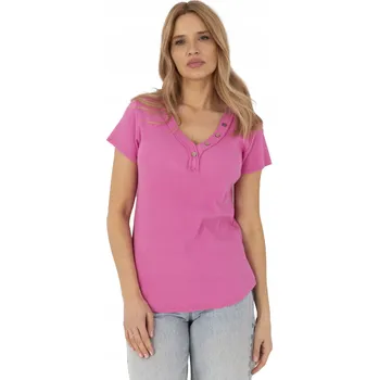 Dámská halenka Italy Moda halenka krátký rukáv střih přiléhavý, univerzální velikost