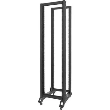 Racková skříň LANBERG OTEVŘENÝ RACK 19" 42U 600X800 ČERNÝ V2