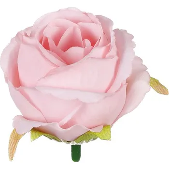 umělá květina Růže - umělý květ, barva bílá, cena za balení (6 ks) Barva: Růžová