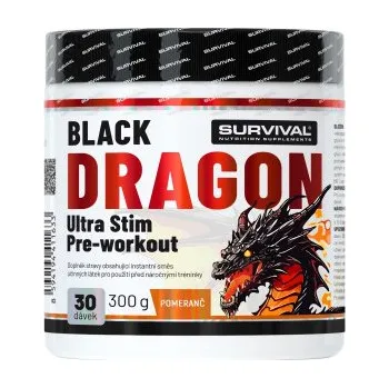 Survival Black Dragon Ultra Stim 300g, pomeranč