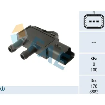 Čidlo automobilu Senzor, tlak výfukového plynu FAE 16162
