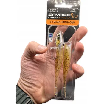 Umělá nástraha Gumová nástraha Savage Gear Flying Minnow 10 cm