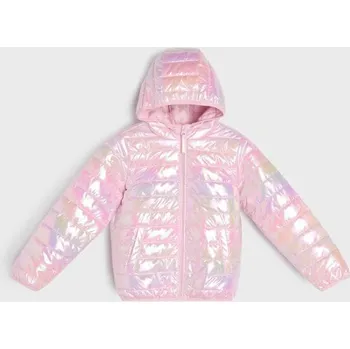 Sinsay - Prošívaná puffer bunda s kapucí - pastelová růžová - 396GT-03X - 396GT-03X-116