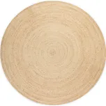 Hanse Home Kusový koberec Jute Braided 106007 Ivory kruh Rozměry koberců: 100x100 (průměr) kruh