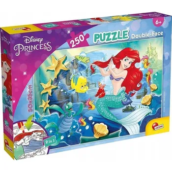 Puzzle Puzzle oboustranné Princezna Ariel 250 dílků
