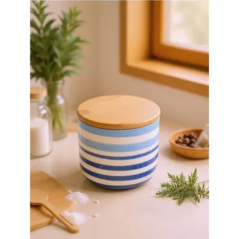 Dóza na potraviny Sinsay - Nádoba na potraviny s víkem - kobaltová - 097GL-47X - 097GL-47X-ONE