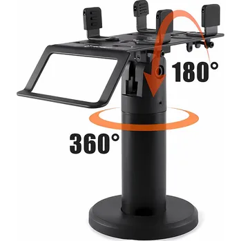 Techsuit - stojan na POS PayNest (POS1) - horizontální rotace 270°, náklon až 30°, stabilní držení, 3M lepidlo - černý