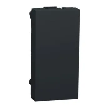 vypínač SCHNEIDER ELECTRIC Záslepka Unica 1m antracit NU986554