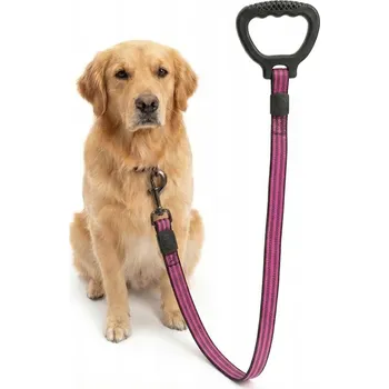 Vodítko pro psa Nastavitelné vodítko pro psa Nastavitelné vodítko pro psa (Ružovo červená)