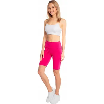 Dámské legíny Legíny s vysokým pasem, krátké, amarantové, Golden Queen, vel. 3XL