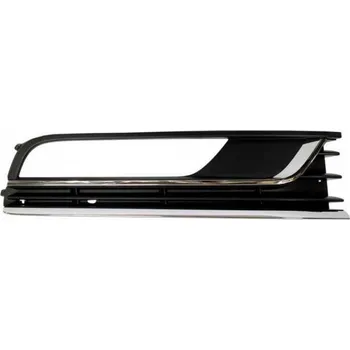 Nárazník DEKORATIVNÍ MŘÍŽKA NÁRAZNÍKU PRAVÁ VW PASSAT B7 10-14