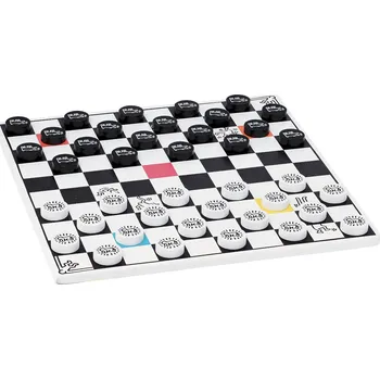 Šachy Vilac Dáma a vrhcáby Keith Haring