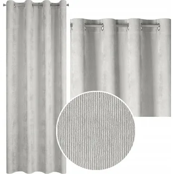 Obraz Závěs polozatemňovací s kroužky 140 cm x 250 cm