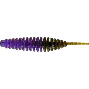 Umělá nástraha Gumová nástraha FishUp Tanta 2" 5,1cm #242 Dark Violet / Pumpkin Brown (9ks)