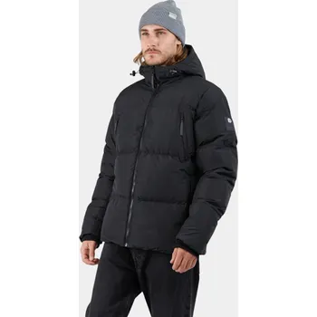 FUNDANGO Pánská Přechodná Bunda Fundango Ewan Puffer XL ČERNÁ