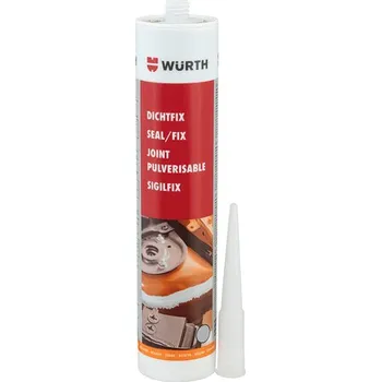 stavební silikon Würth Těsnicí hmota Dichtfix šedá 310 ml