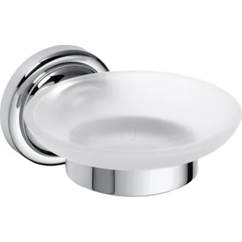 Bemeta RETRO mýdlenka, nástěnná, sklo, chrom