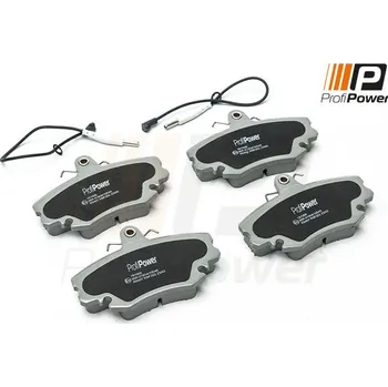 Brzdová destička Sada brzdových destiček, kotoučová brzda ProfiPower 1B1006