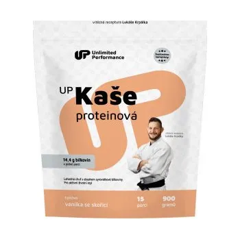 Fitness strava Unlimited Performance UP kaše proteinová 900 g vanilka-skořice