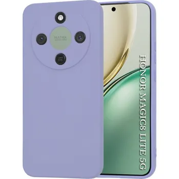 Pouzdro na mobilní telefon Techsuit - SoftFlex - Honor Magic8 Lite - světle fialová