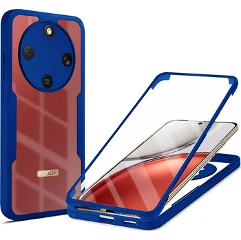 Pouzdro na mobilní telefon Techsuit - ColorVerse 360 Series + ochrana obrazovky - Honor Magic8 Lite - modrá